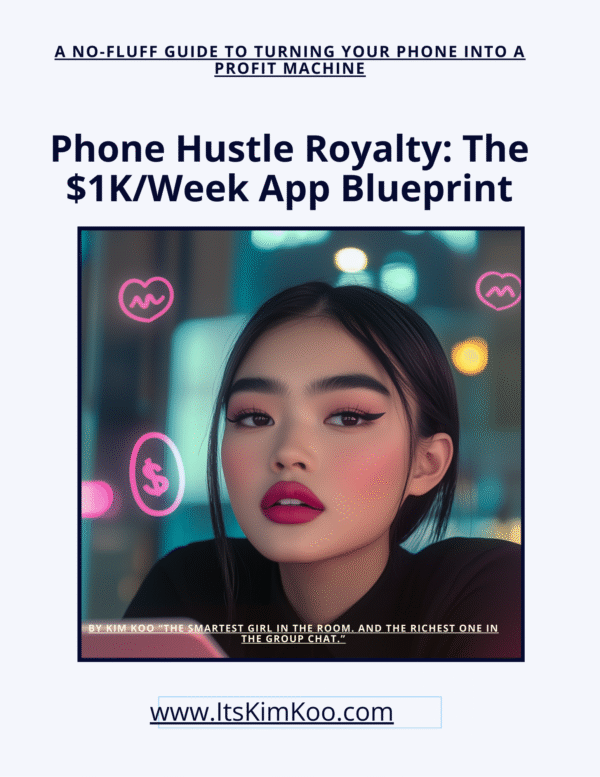 Phone Hustle Royalty: The $1K/Week App Blueprint